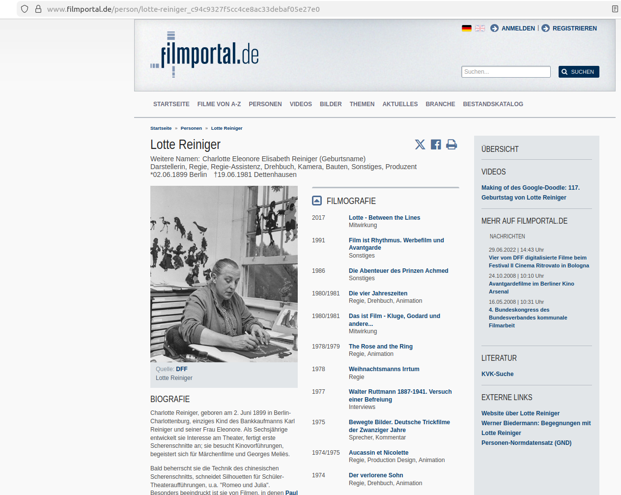 DFF – Deutsches Filminstitut & Filmmuseum